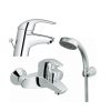 GROHE SET EUROSMART ΜΠΑΤΑΡΙΕΣ ΝΙΠΤΗΡΑ(32925001)+ΛΟΥΤΡΟΥ(33302001)