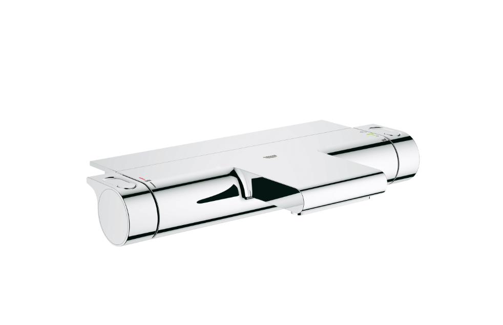 Grohe Grohtherm 2000 34464001 Θερμοστατική Μπαταρία ντουζιέρας με εταζέρα 