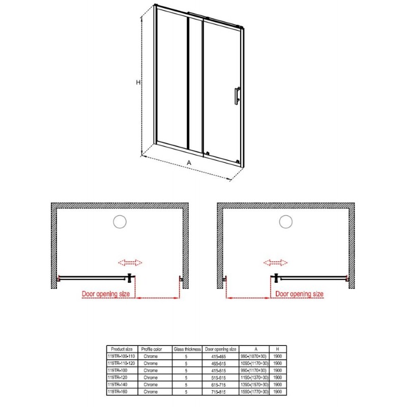 ΚΑΜΠΙΝΑ ΝΤΟΥΣ ICL 119/TR100(100cm-120cm)