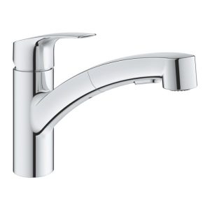 GROHE EUROSMART 30305001 ΧΡΩΜΕ Μπαταρία Κουζίνας Πάγκου 