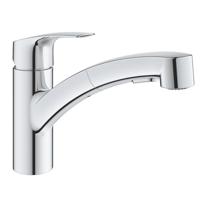 GROHE EUROSMART 30305001 ΧΡΩΜΕ Μπαταρία Κουζίνας Πάγκου 