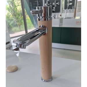 Ορειχάλκινη μπαταρία Νιπτήρος Ψηλή Χρωμέ ICL 1458264S Hover Image
