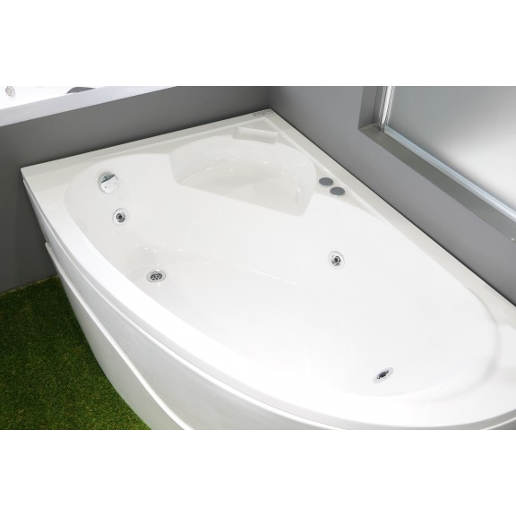 MΠΑΝΙΕΡΑ ΥΔΡΟΜΑΣΑΖ ΑΣΥΜΜΕΤΡΟ 150Χ100Χ50cm ICSH 151050W