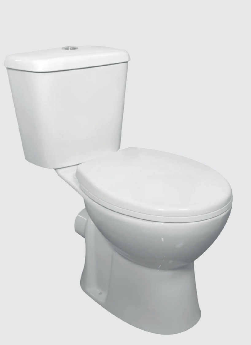 Λεκανη Wc Set Pyramis Karistos κομπλε(πισω σιφωνι)