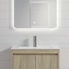 Έπιπλο μπάνιου κρεμαστό πλήρες σετ Domistyle 80X47cm BS-009-80