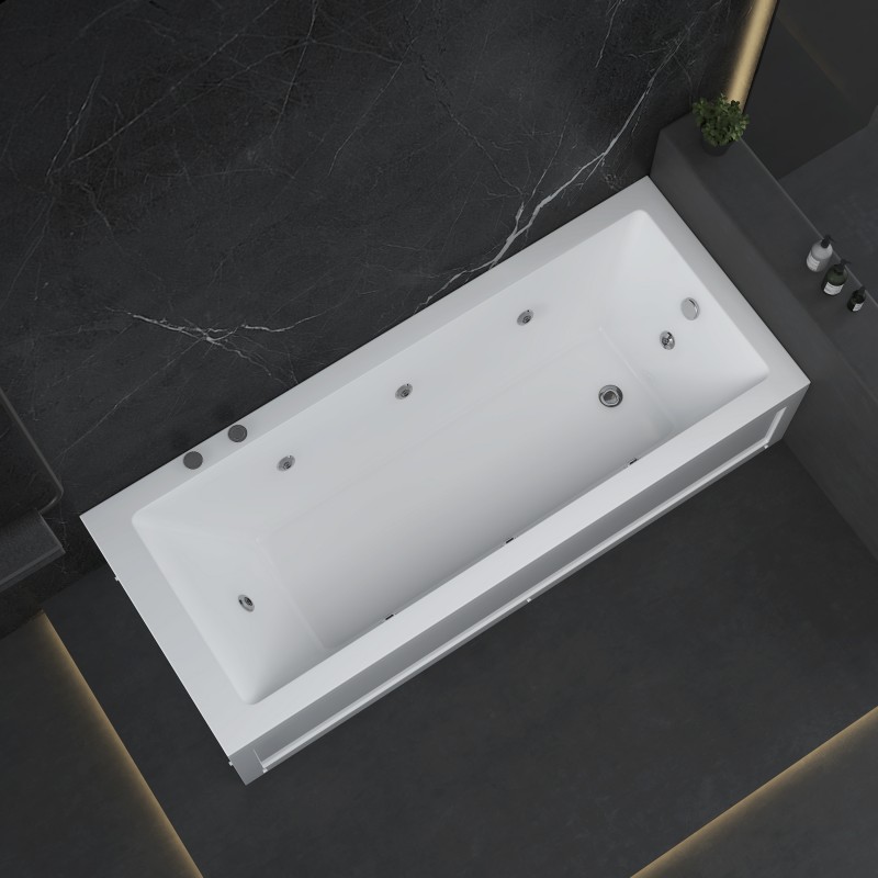 Μπανιερα Υδρομασαζ ICSH 188050w(180X80cm)