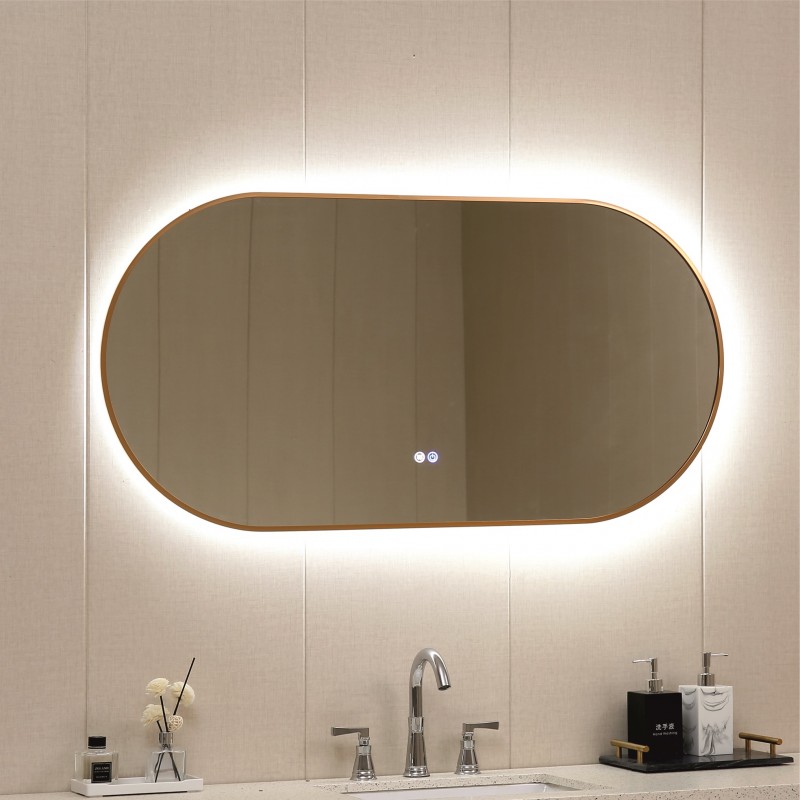 ΚΑΘΡΕΦΤΗΣ ΜΠΑΝΙΟΥ  60Χ120CM με LED φωτισμό ICL 1833