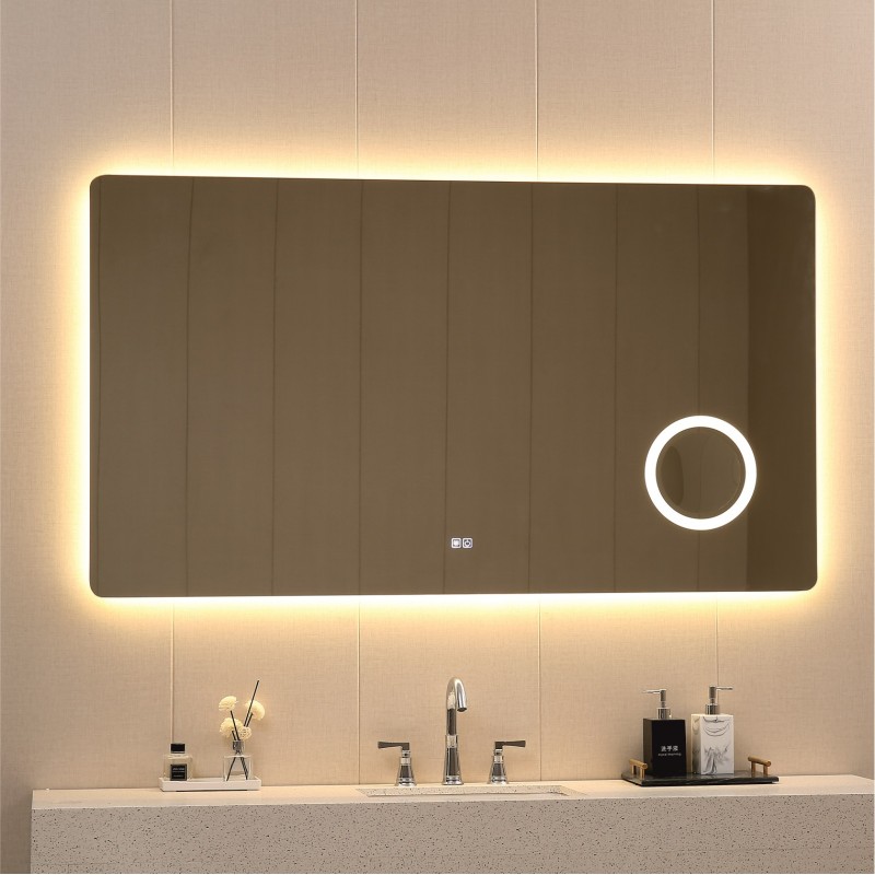 ΚΑΘΡΕΦΤΗΣ ΜΠΑΝΙΟΥ  180Χ90CM με LED φωτισμό ICL 1835