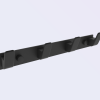 Κρεμαστρα τετραπλη 23cm Black Matt