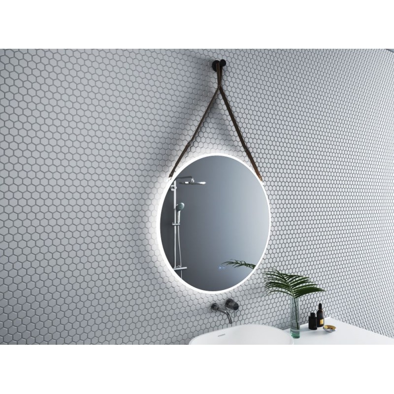 ΚΑΘΡΕΦΤΗΣ ΜΠΑΝΙΟΥ  80Χ80CM με LED φωτισμό ICL 1909DB