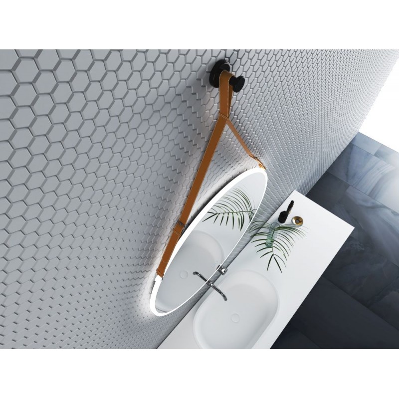ΚΑΘΡΕΦΤΗΣ ΜΠΑΝΙΟΥ  80Χ80CM με LED φωτισμό ICL 1909LB