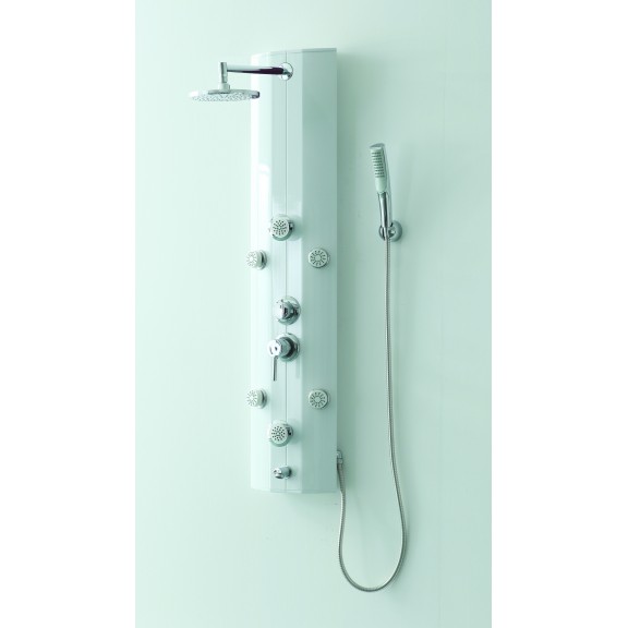 Στηλη Υδρομασζ ICSH 3062 White