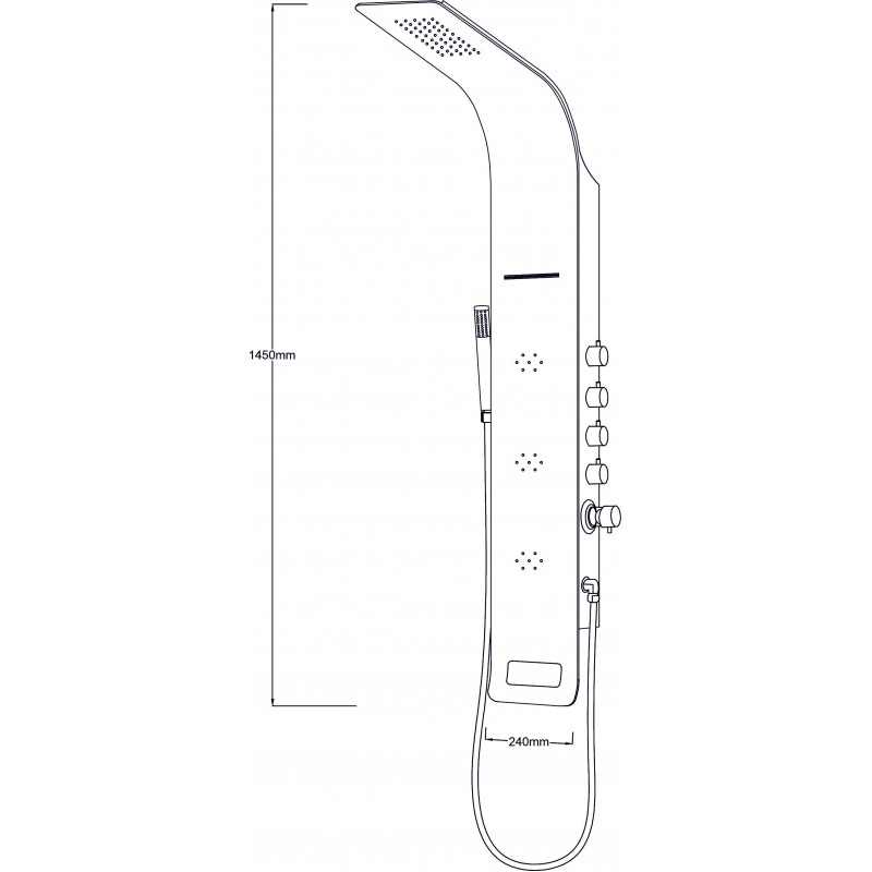 ΣΤΗΛΗ ΥΔΡΟΜΑΣΑΖ ICSH 3635NEW