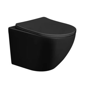 Λεκάνη κρεμαστή 4937MB TORNADO BLACK MATTE