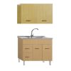 Επιπλο Κουζινας Rent Room 100x50cm Πληρες Σετ(60-0740)