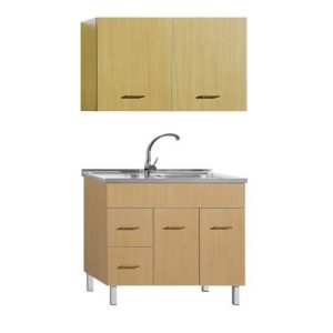 Επιπλο Κουζινας Rent Room 100x50cm Πληρες Σετ(60-0740)