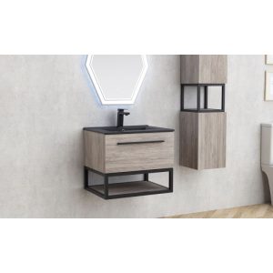 Επιπλο Μπανιου Κρεμαστο 60Χ45Χ50cm ICP 6050-020  με νιπτήρα 5953B-2