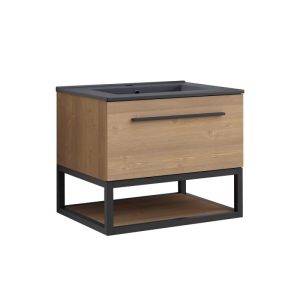 Επιπλο Μπανιου Κρεμαστο 60Χ45cm ICP 6050-039  με νιπτήρα 6066B