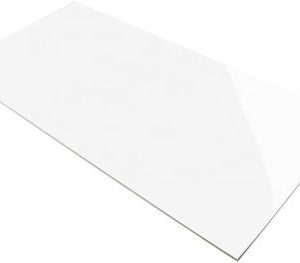 Πλακακι Δαπεδου Γρανιτης Γυαλισμενος 60Χ120cm Plain White