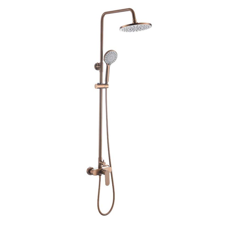 Στηλη Ντουζ 2 Εξοδων Trento Icf 6237 ROSE GOLD 
