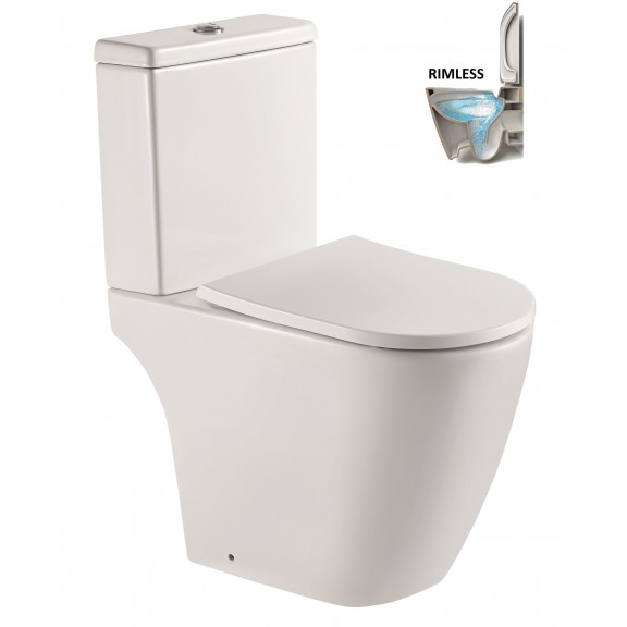 ΛΕΚΑΝΗ WC SET INTERCERAMIC ICC 6357P KARARA TORNADO(ΠΙΣΩ ΣΙΦΩΝΙ)