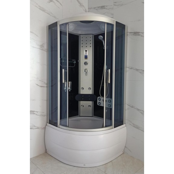 Καμπίνα υδρομασάζ +Ατμόλουτρο 100Χ100cm Icsh 701-1 new