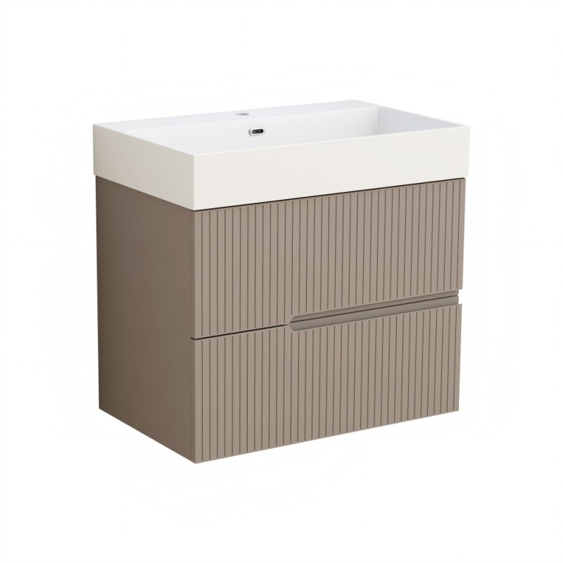 Έπιπλο μπάνιου ELORIA 7056BR Καφέ 45X71X66,5cm