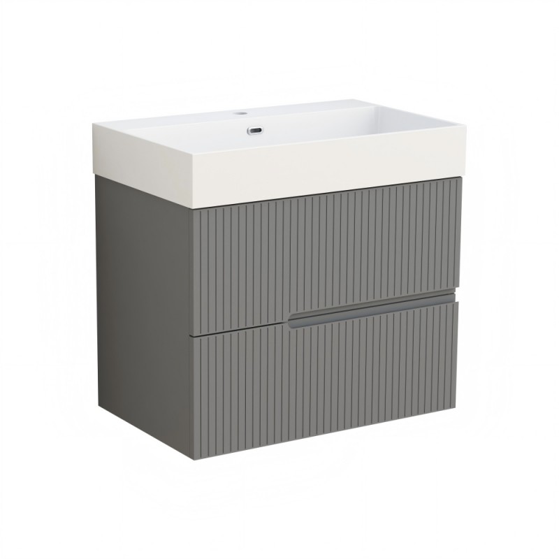 Έπιπλο μπάνιου ELORIA 7056 GREY 45X71X66,5cm
