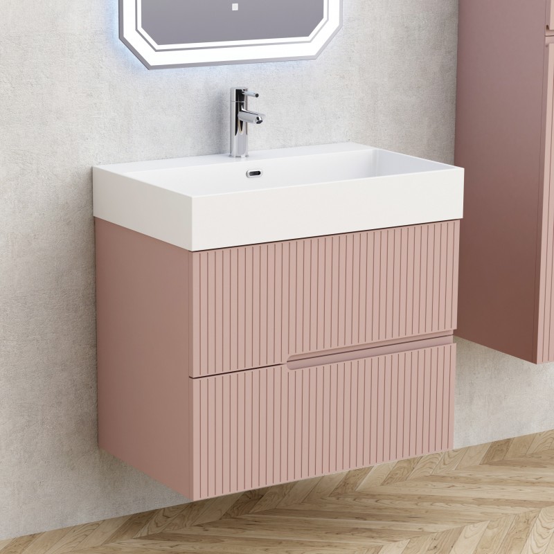 Έπιπλο μπάνιου ELORIA 7056 PINK 45X71X66,5cm