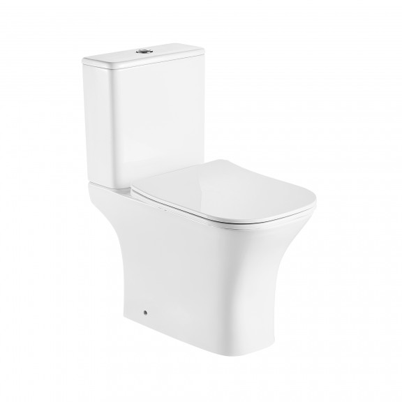 Λεκάνη WC set Elettra rimless 7837p(πίσω σιφωνι)