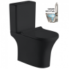 Λεκανη Wc Set ICC 7937MB Rimless Black Matt