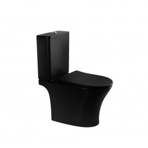 Λεκανη Wc Set ICC 7937MB Rimless Black Matt Hover Image