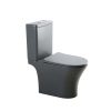 Λεκάνη Επιδαπέδια wc set Interceramic  MG7937p Grey Rimless (Γκρί Ματ) με κάλυμμα