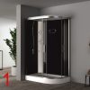 ΚΑΜΠΙΝΑ ΥΔΡΟΜΑΣΑΖ ICSH8115 NEW 120Χ80Χ215cm