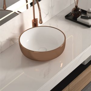 Nιπτηρας Πορσελανης Επιτραπεζιος ICB 875RG Rose Gold