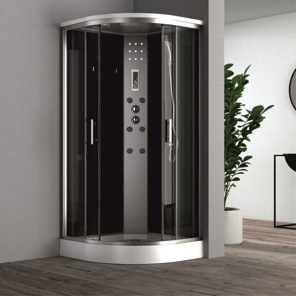 ΚΑΜΠΙΝΑ ΥΔΡΟΜΑΣΑΖ ICSH 888LT NEW 90X90X212cm