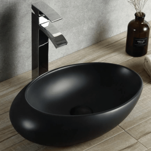 ΝΙΠΤΗΡΑΣ ΠΟΡΣΕΛΑΝΗΣ 49Χ30cm CERAMITA F285 BLACK MATT
