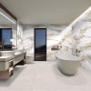 Πλακακι Μπανιου Γρανιτης 60Χ120cm Dekro Gold Glossy