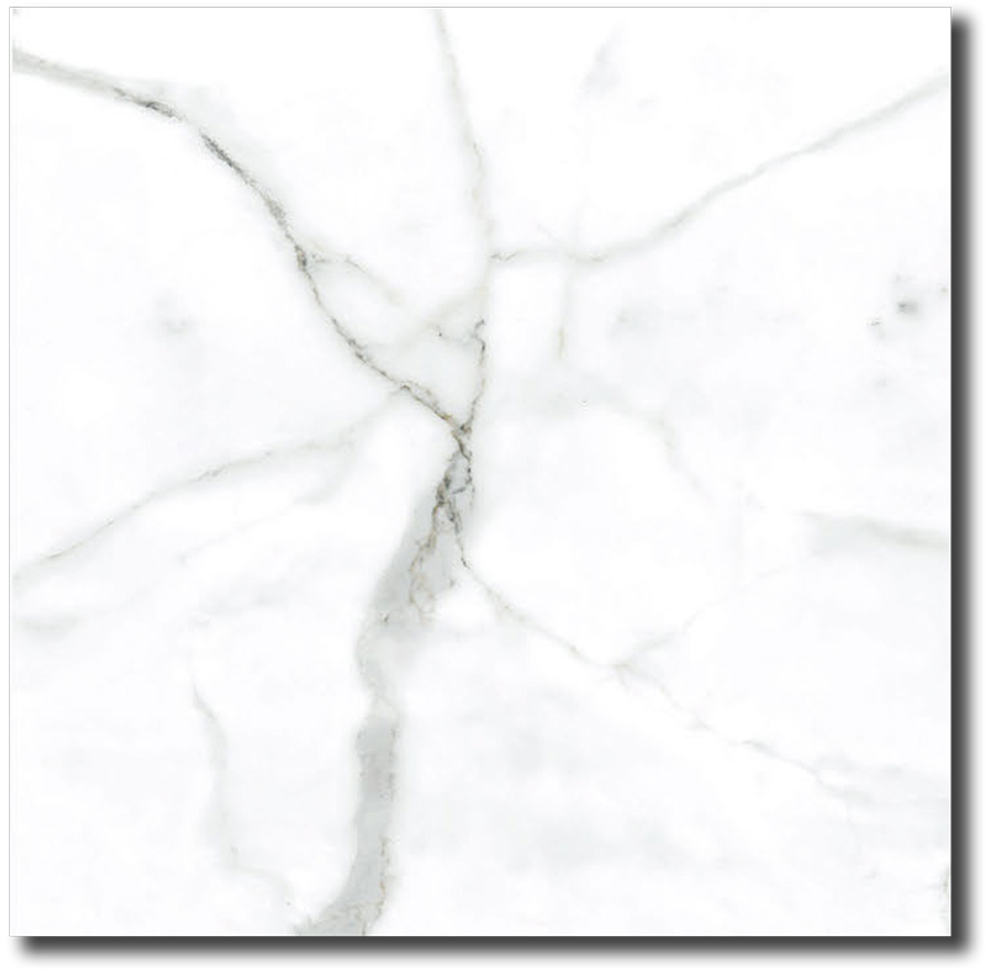 ΠΛΑΚΑΚΙΑ ΜΠΑΝΙΟΥ ΣΕΙΡΑ MARMI BLACK AND WHITE 60X60cm GLOSSY