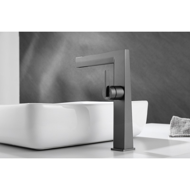 Μπαταρια Νιπτηρα Ψηλη Παγκου Koni Icf 116223GG Gun Gray