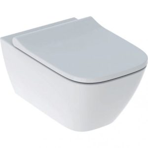 GEBERIT SMYLE SQUARE RIMFREE 500.208.01.1 ΛΕΚΑΝΗ ΚΡΕΜΑΣΤΗ ΜΕ ΚΑΘΙΣΜΑ SOFT CLOSE 54cm