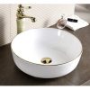 Nιπτηρας Πορσελανης Επιτραπεζιος ICB 875 GOLDEN EDGE