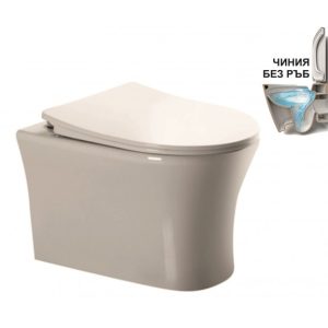 Λεκανη Κρεμαστη 49cm Icc 3635 New με Καλυμμα Soft Close