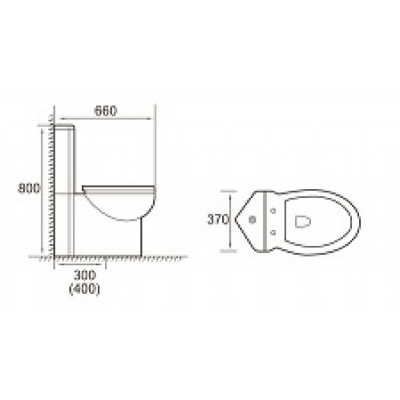 INTERCERAMIC ICC 5003 ΓΩNΙΑΚΗ ΛΕΚΑΝΗ ΣΕΤ ΠΛΗΡΗΣ