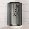 ΚΑΜΠΙΝΑ ΥΔΡΟΜΑΣΑΖ ICSH 8535 BLACK