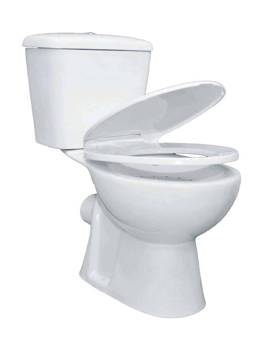 Λεκανη Wc Set Aria Rimless Πισωστομια Πληρης(ARI 3100)