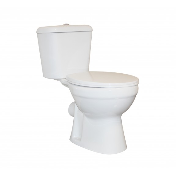 ΛΕΚΑΝΗ INTER CERAMIC WC 6236P ΠΙΣΩ ΣΙΦΩΝΙ ΚΟΜΠΛΕ