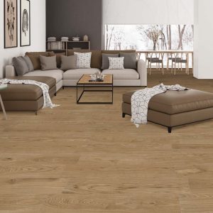 Πλακάκι Γρανίτης Δαπέδου τύπου ξύλου  23,3X120 Logik Walnut Hover Image