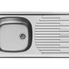 Pyramis Basic ET33 (86Χ43,5) FORK Νεροχύτης