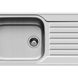 Pyramis Space Plus (96χ48) 1B 1D Αντιστρεφόμενος Νεροχύτης